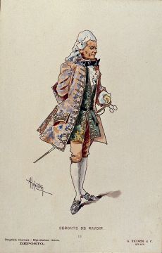 Manon Lescaut: Costume Geronte - Act II